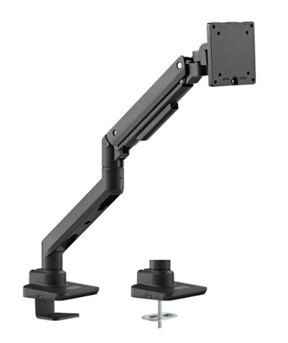 ACGAM MAS-2S Fabulous Desk-Mounted Heavy-Duty Gas Spring Monitor Arm - Black