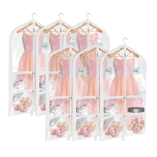 40"Clear White 6 Pack