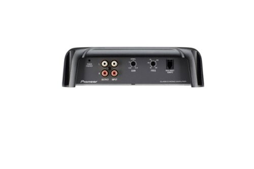 Pioneer 1-Channel Class D Mono Amplifier - Black GLOBAL SHIPPING