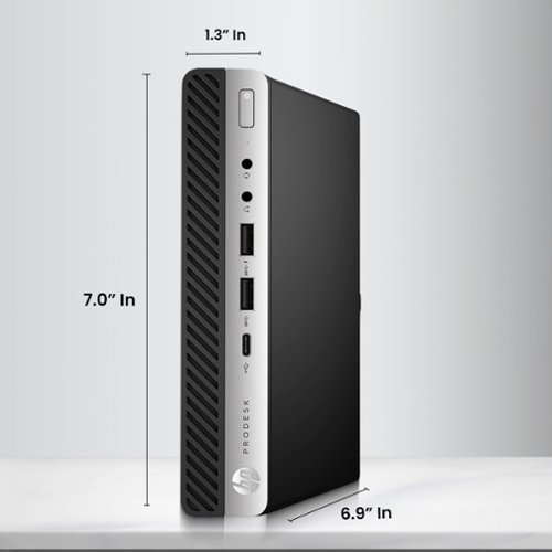 HP Refurbished Excellent EliteDesk 800 G4 Tiny Desktop PC | Intel