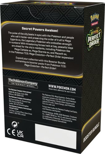 Pokemon Booster Bundle Mega Evolution Perfect Order