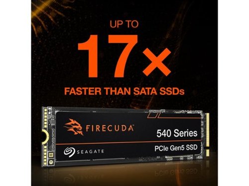 Seagate FireCuda 540 NVMe Gen5 1TB M.2 SSD (PCIe 5.0 x4, 3D TLC