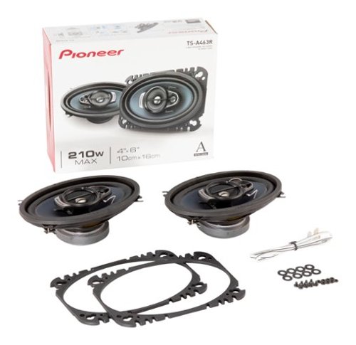 Pioneer 4 x 6 3-way Coaxial Speakers (Pair) - Blue WHERE TO BUY