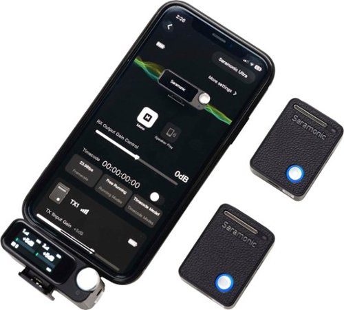 Saramonic Ultra 2-Person Universal Wireless Mic w/32-Bit Float Recording BUY IN SAUDI ARABIA