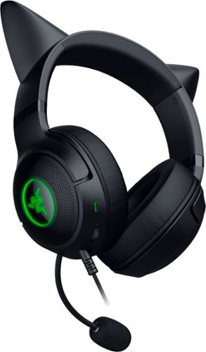 Razer Kraken Kitty V2 Wired Gaming Headset for PC, Mac, Nintendo Switch, Steam Deck, Mobile, and Tablet - Black BUY ONLINE