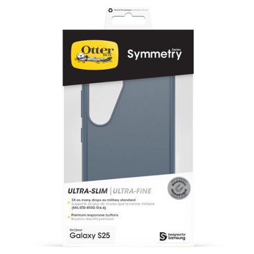 OtterBox Symmetry Series Hard Shell with Magnets for Samsung Galaxy S25 - Baby Blue Jeans WORLDWIDE DELIVERY