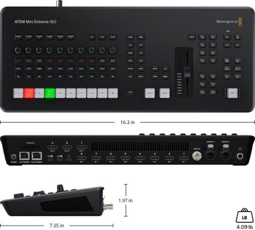 Blackmagic Design ATEM Mini Extreme ISO G2 8 Input HDMI Live