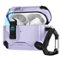 SaharaCase - Apple Airpods Pro 3 Heavy Duty Case | Compatible with Magsafe | Secure Lock | Raider Series - Purple Orchid-Front_Standard