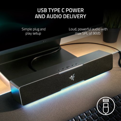 Razer Leviathan V2 X Bluetooth Gaming Speaker with RGB Lighting (1-Piece) - Black WORLDWIDE DELIVERY