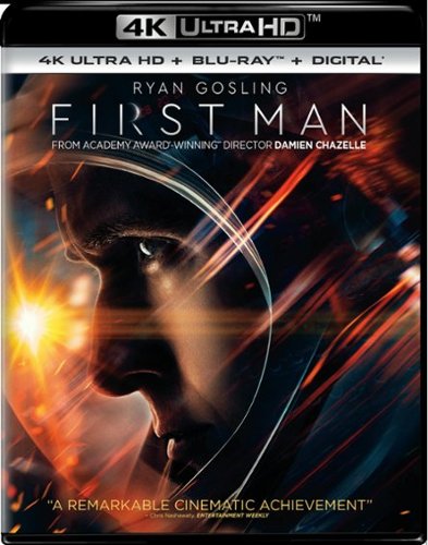  First Man [Includes Digital Copy] [4K Ultra HD Blu-ray/Blu-ray] [2018]