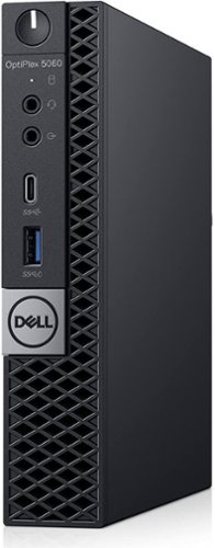 Dell - Refurbished Excellent - Optiplex 5060 Micro Intel i5-8400T 32GB 1TB SSD Windows 11 Pro - Black-Front_Standard 