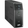 APC - Back-UPS Pro, 1350VA/810W, Tower, 10 Outlets, LCD Display, USB-C + USB-A ports - Black-Front_Standard