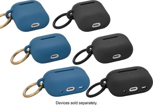 Best Buy essentials™ Silicone Case for Apple AirPods 3rd Generation - Blue BUY IN MIDDLE EAST