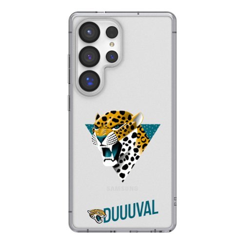 Keyscaper - NFL - Jacksonville Jaguars - Galaxy Clear Case - S24 - Multicolor-Front_Standard 