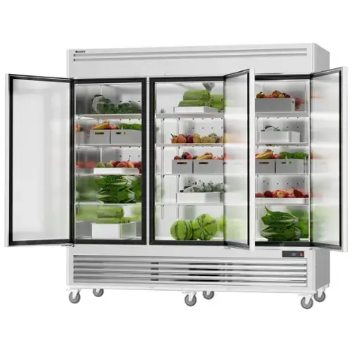 Front. Coolski - Coolski 82" Commercial Refrigerator, 72 Cu.ft Reach-in Refrigerator - Stainless steel.