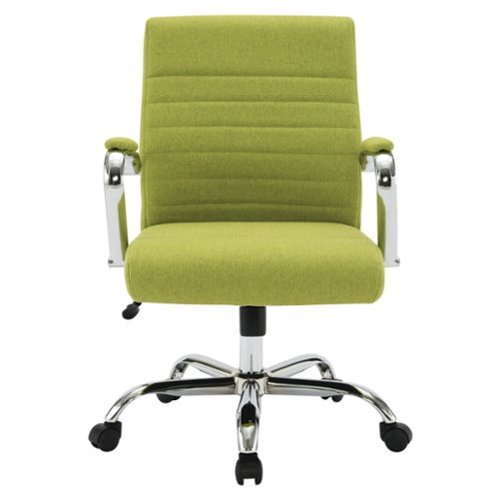 OSP Home Furnishings - Mid-Back Office Chair - Basil-Front_Standard 