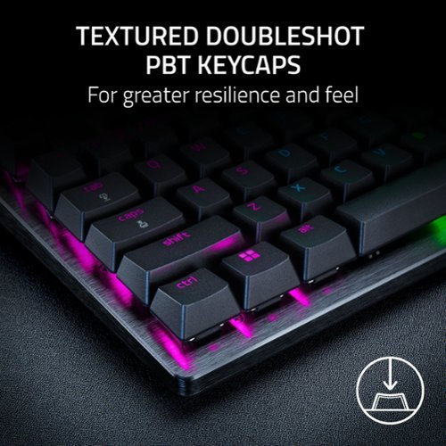 RAZER HUNTSMAN V3 PRO FULL SIZE WIRED ANALOG OPTICAL ESPORTS KEYBOARD WITH RAZER SNAP TAP, RAPID TRIGGER, ADJUSTABLE ACTUATION - BLACK WHERE TO BUY