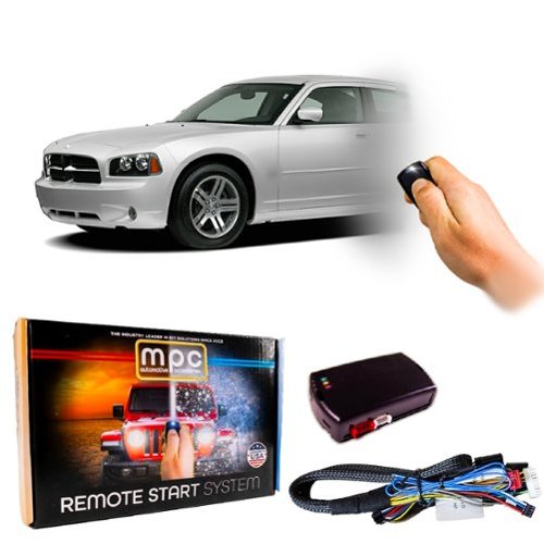 MPC - Remote Start w/T-Harness For 2006-2007 Dodge Charger - Uses OEM Remotes - Black-Front_Standard 