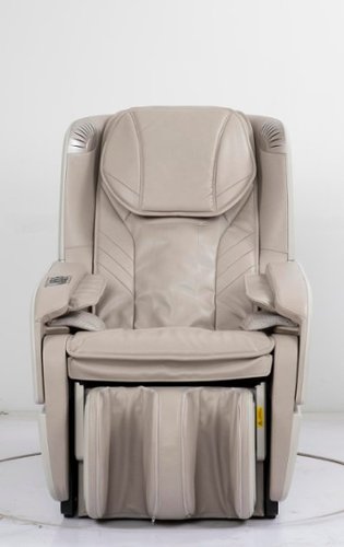 Titan - Luna 3D Compact Massage Chair - Cream-Front_Standard 