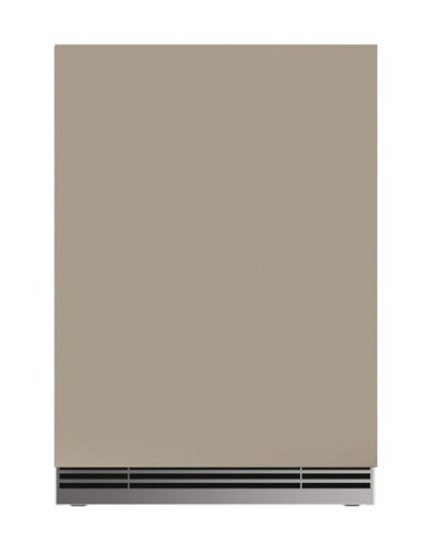 U-Line - 24"W. 4.9 Cu.Ft. Built-In Panel Ready Dual-Zone Compact Beverage Center - Custom Panel Ready