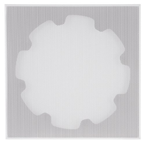 Sonance - XPC-8WSQ-T - Visual Experience Extreme 8" Woofer Large Micro-Trim Square Adapter with Grille (Each) - Paintable White