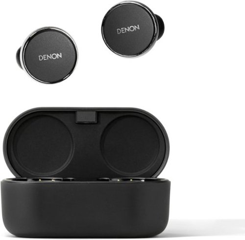  Denon - PerL Pro True Wireless Adaptive Active Noise Cancelling In-Ear Earbuds - Black