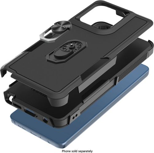 SaharaCase Raider Series Heavy Duty Case for Motorola G Stylus 5G (2025) - Scorpion Black SHOP ONLINE