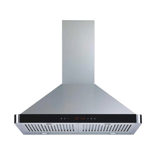 Winflo - 30 inches - Convertible - Wall Range Hood - Stainless Steel-Front_Standard 