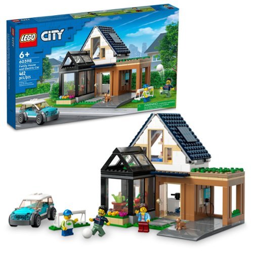 LEGO - City Family House and Electric Car 60398-Front_Standard 