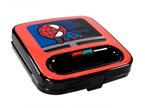Uncanny Brands - Marvel Spider-Man Waffle Maker - Red-Front_Standard 