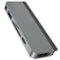 Hyper - 6-in-1 USB-C Hub for iPad Pro - Silver-Front_Standard