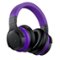 MOVSSOU - E7 Active Noise Cancelling Wireless Bluetooth Headphone - purple-Front_Standard