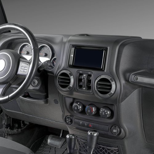 Metra Full Dash Replacement Radio Installation Kit for 2011–2018 Jeep Wrangler JK Vehicles - Black BUY IN EUROPE