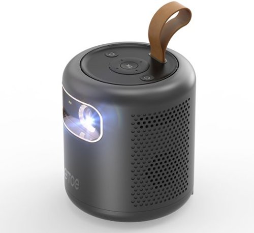 ETOE Dolphin Portable Mini Projector, FHD 1080P DLP, Rechargeable Battery, 500 ANSI, Google TV with Dolby Atmos, HDR10+ - Black WORLDWIDE DELIVERY
