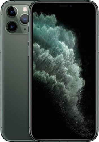 Apple - Pre-Owned Good iPhone 11 Pro Max 64GB (Unlocked) - Midnight Green