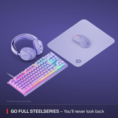 SteelSeries QcK Cloth Gaming Mouse Pad (Medium) - Lavender HOW TO BUY