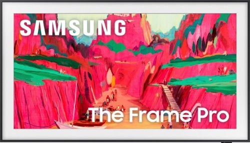 Samsung - 65” Class LS03FW The Frame Pro Series Neo QLED 4K UHD Art Mode SamsungVision AI Smart TV w/ Wall Mount (2025)