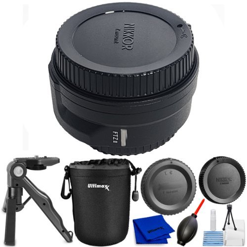 Nikon - FTZ II Mount Adapter 4264 - 5PC Accessory Bundle-Front_Standard 
