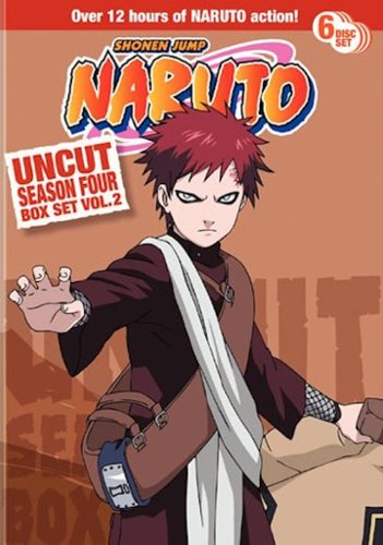  Naruto Uncut Season 4 V.2 Box Set (6pc)