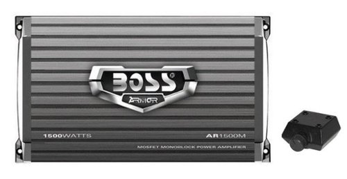 BOSS Audio Boss AR1500M 1500 Watt MONO Compact Amplifier and Bass