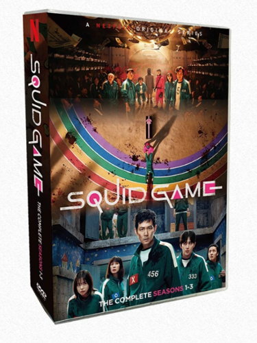 Squid Game: The Complete Seasons 1-3 Series (DVD)-Front_Standard 