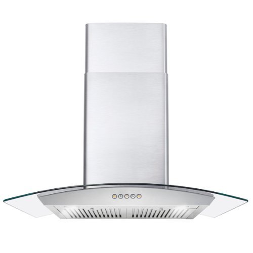 COSMO - 30 inches - Convertible - Wall Range Hood - Stainless Steel-Front_Standard 