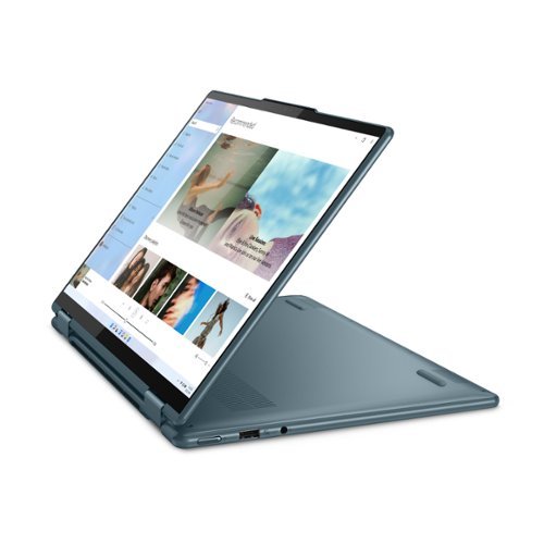 Lenovo Yoga 7i 14 2.2K Touch 2-in-1 Laptop - Intel Evo Platform - Core i7-1255U - 16GB Memory - 512GB SSD - Stone Blue HOW TO BUY