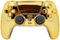 Custom Controllerzz - Custom Wireless Controller for PS5 - Gold & Gold Chrome Inserts-Front_Standard