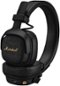 Marshall - Milton A.N.C. Wireless On-Ear Bluetooth Headphones with Adaptive Noise Cancellation and Microphone for Calls - Black-Front_Standard