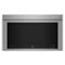 KitchenAid - 1.1 Cu. Ft. Convection Flush Built-In Over-the-Range Smart Microwave with Sensor Cooking and Air Fry Mode - Stainless Steel-Front_Standard