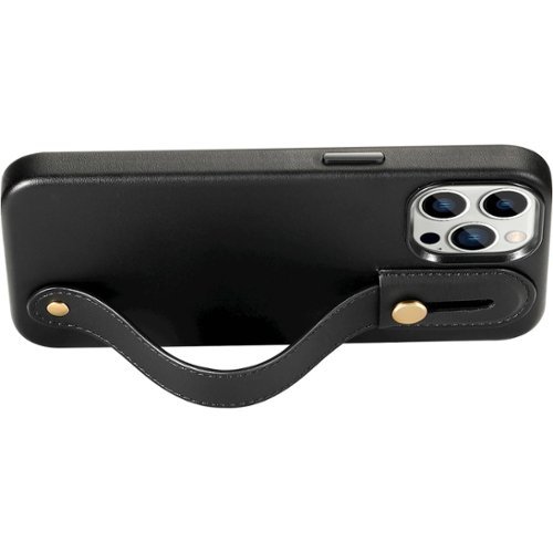 SaharaCase FingerGrip Series Case with Strap for Apple iPhone 13 Pro - Black GLOBAL SHIPPING