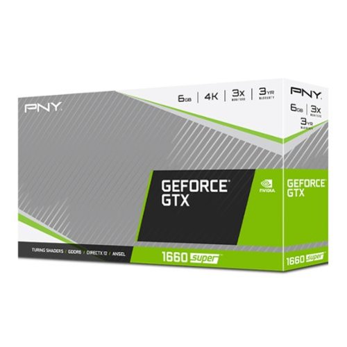 PNY NVIDIA GeForce GTX 1660 SUPER 6GB GDDR6 PCI Express 3.0