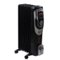 Optimus - Digital 7 Fins Oil Filled Radiator Heater with Timer - Black-Front_Standard