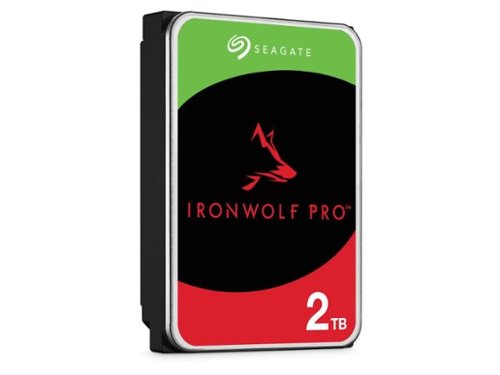 Seagate IronWolf Pro 2TB NAS Internal Hard Drive with Rescue Data